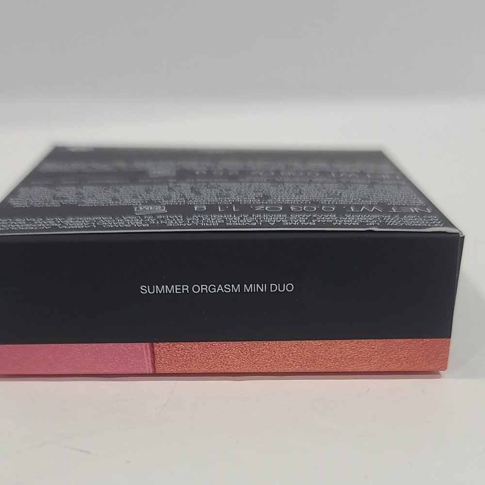 NIB ✅ NARS  Summer Orgasm Mini Duo (Afterglow Lip & Orgasm Blush) ✨ NEW IN BOX - Picture 8 of 9
